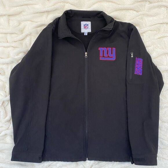 New York Giants football zip-up jacket - Picture 1 of 7